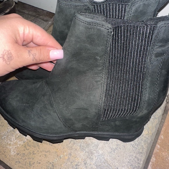 Sorel Women's Black Ankle Boots - Picture 1 of 2